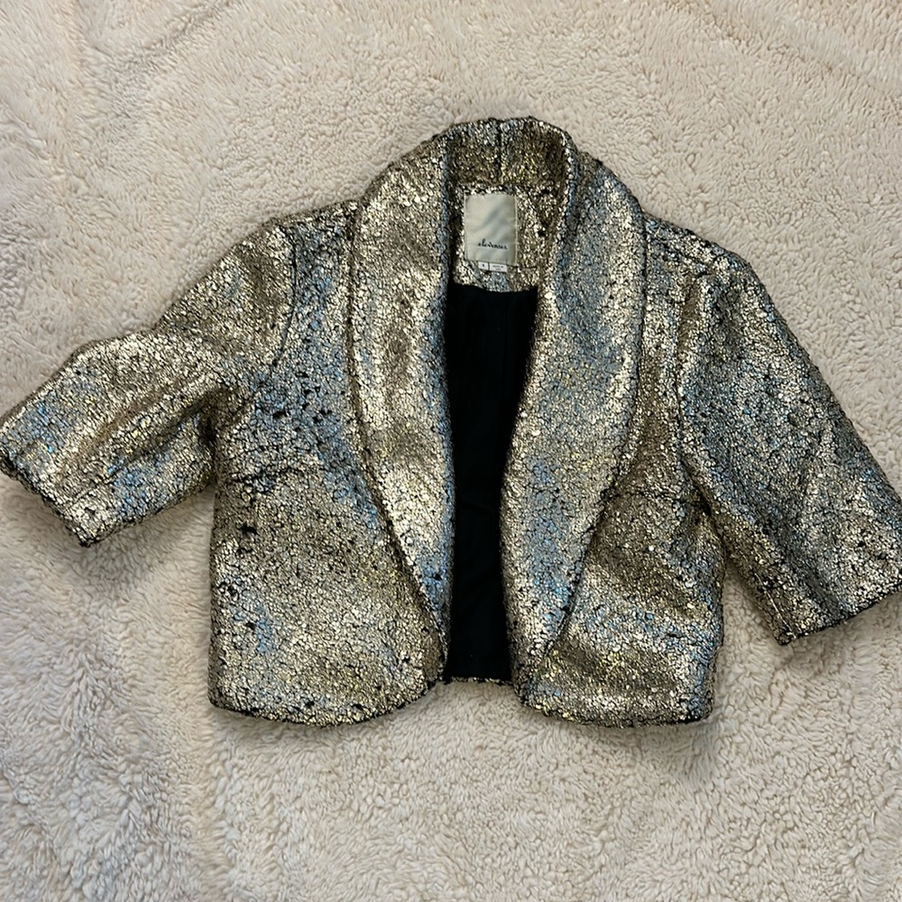 Elevenses cropped jacket